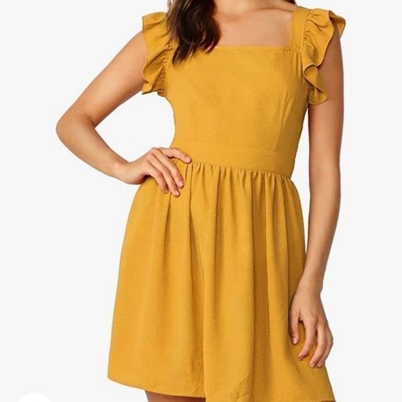 Dresses & Skirts - Womens Ruffle Dress